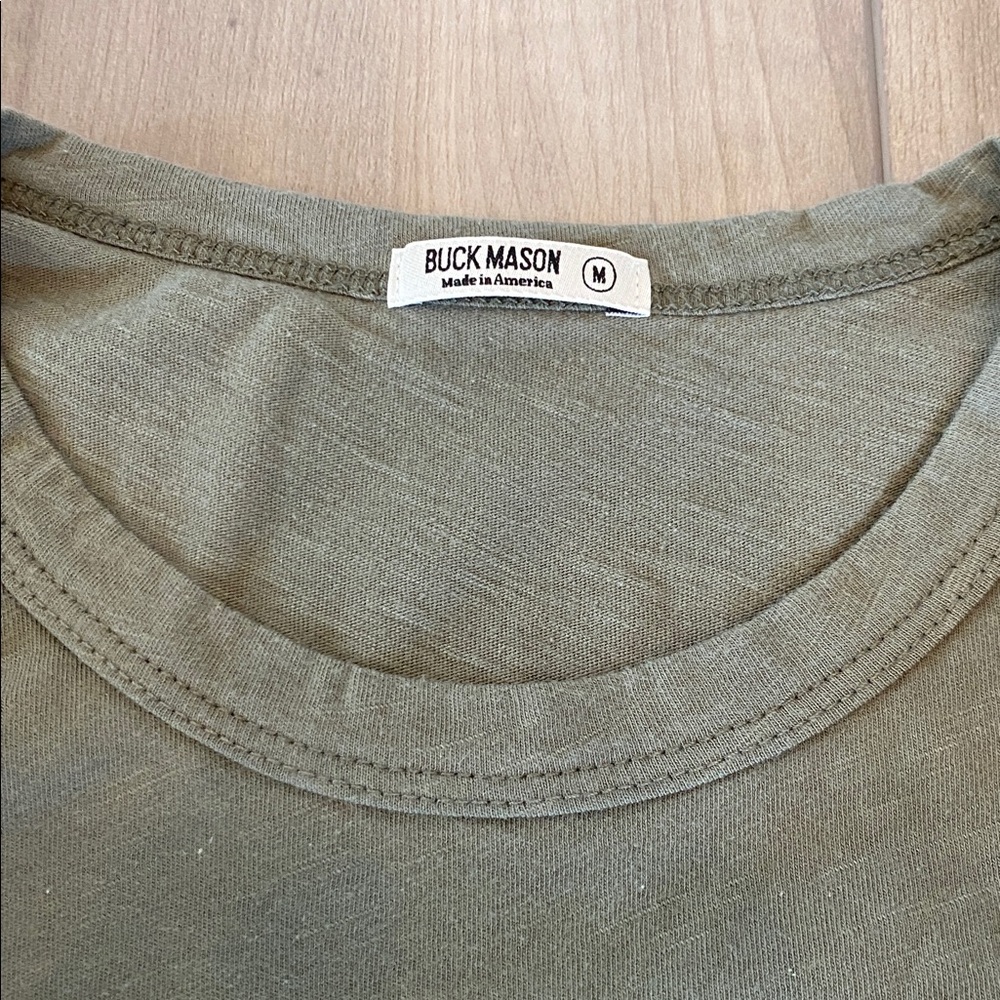 Three buck mason long sleeve t’s. Size medium. - Picture 2 of 2